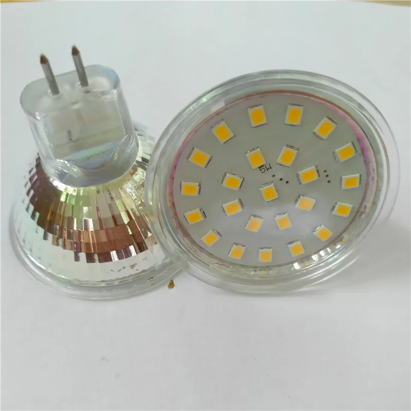 Lampara GU10 Светодиодный точечный светильник лампочка AC220V Bombillas 2835 SMD MR11 MR16 SMD3014