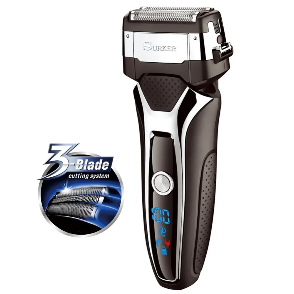 Professional Turbocharged shaver wet dry electric shaver foil