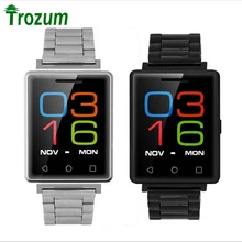 TROZUM NO 1 G7 Smart Montre MTK2502 Bluetooth 4.0 GSM moniteur de fréquence Cardiaque Podomètre Sommeil moniteur Smartwatch pour iOS Android