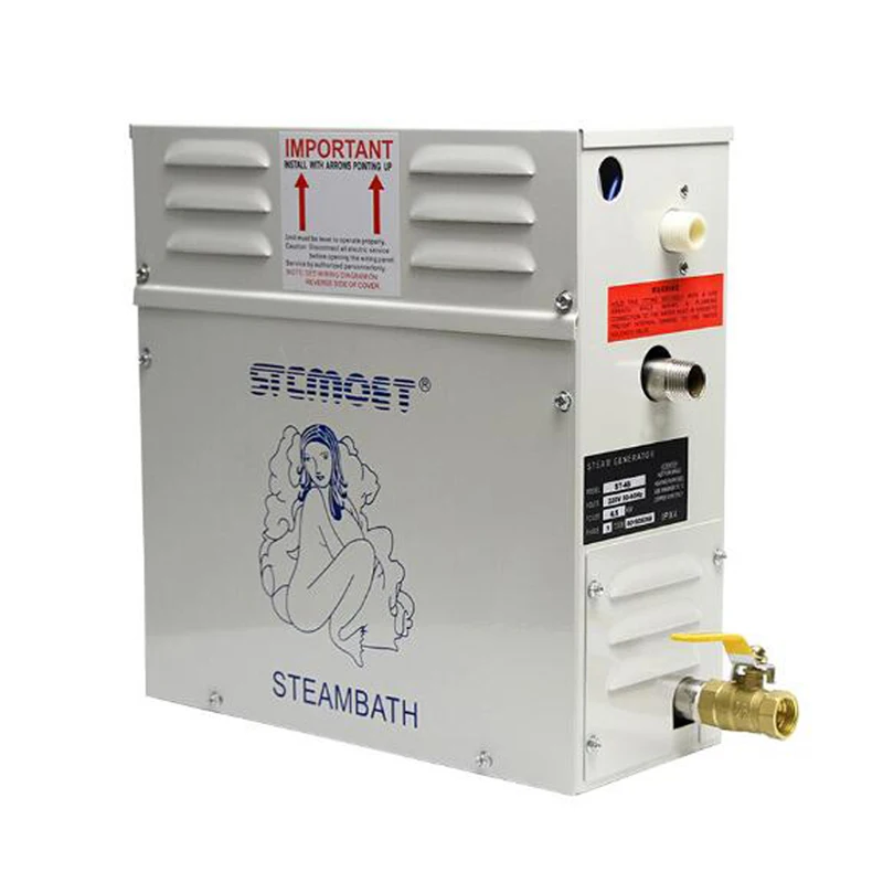 

18KW Steam Generator Household Steam Bath Sauna Dry Steam Furnace 380V Wet Steam Steamer Digital Controller Shower Bathroom Spa