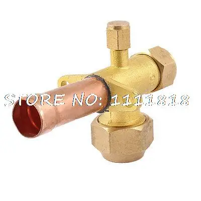 

19mm Straight Flare Tube 3/4  PT Three Way Air Conditioner Control Valve