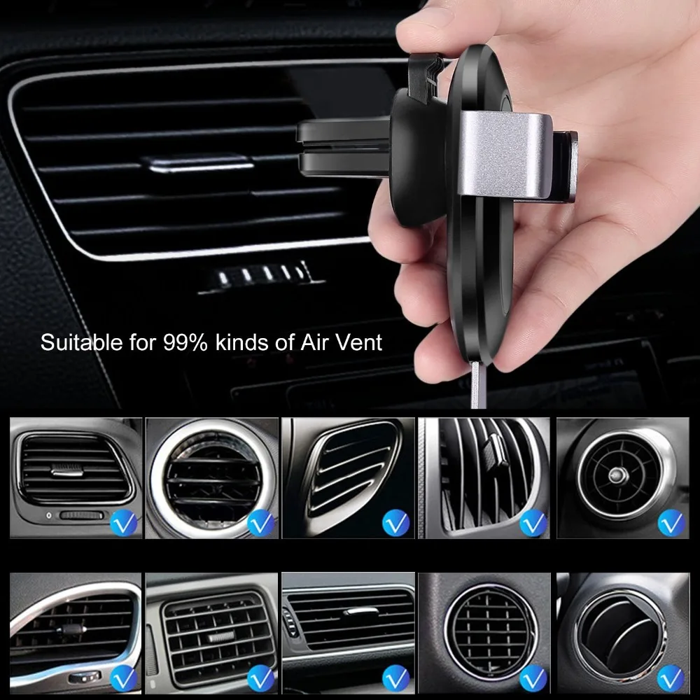 Suntaiho Универсальный тяжести автомобильный держатель телефона для iPhone 8 7 X Air Vent 360