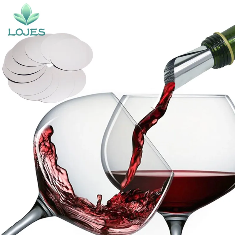 Buy 10/30pcs lot Practical Disk Pourer Wine Whisky