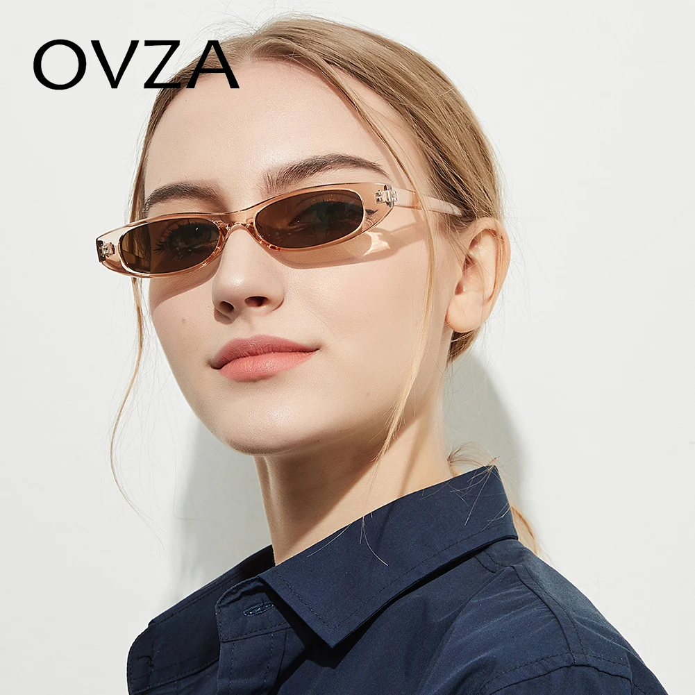 Очки солнцезащитные OVZA мужские/женские прямоугольные винтажные классические