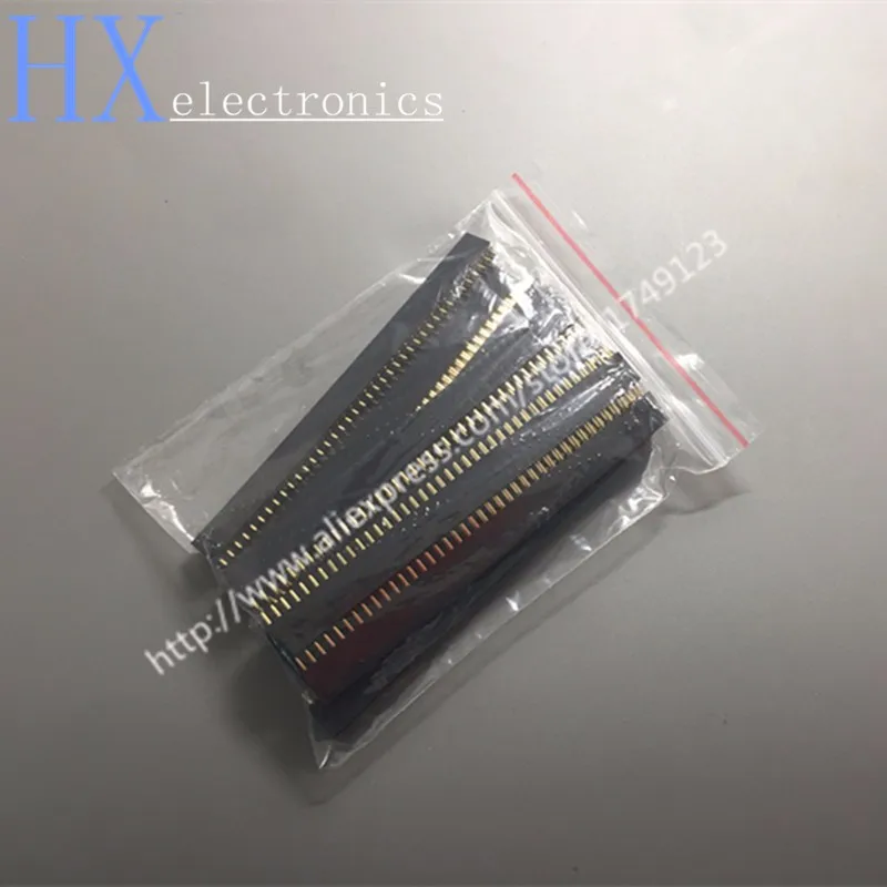 2.54mm 2x40Pin 80 Pin Female Double Row Straight Header Connector Socket_