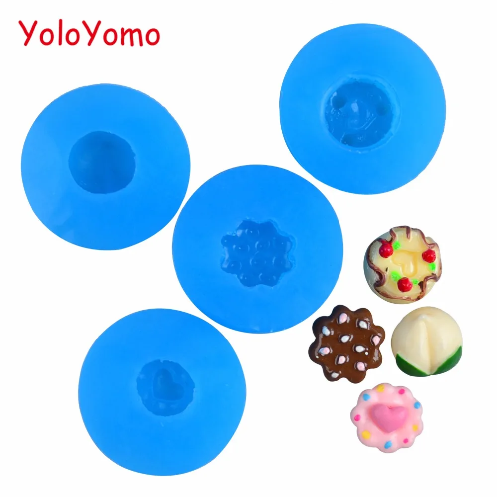 

G168YL,G228YL,G536YL,G541YL Mini Cake Silicone Mold for Miniature Food Cake Craft Resin Polymer Clay DIY Handmade Baking Tools