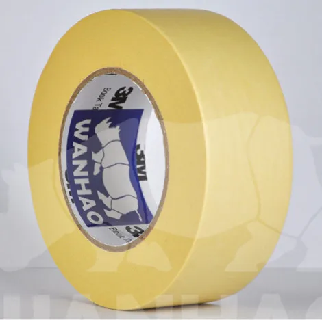 

SWMAKER Wanhao 3D printer accessories yellow high temperature resistant adhesive tape, paper tape 3D printer for heated bed
