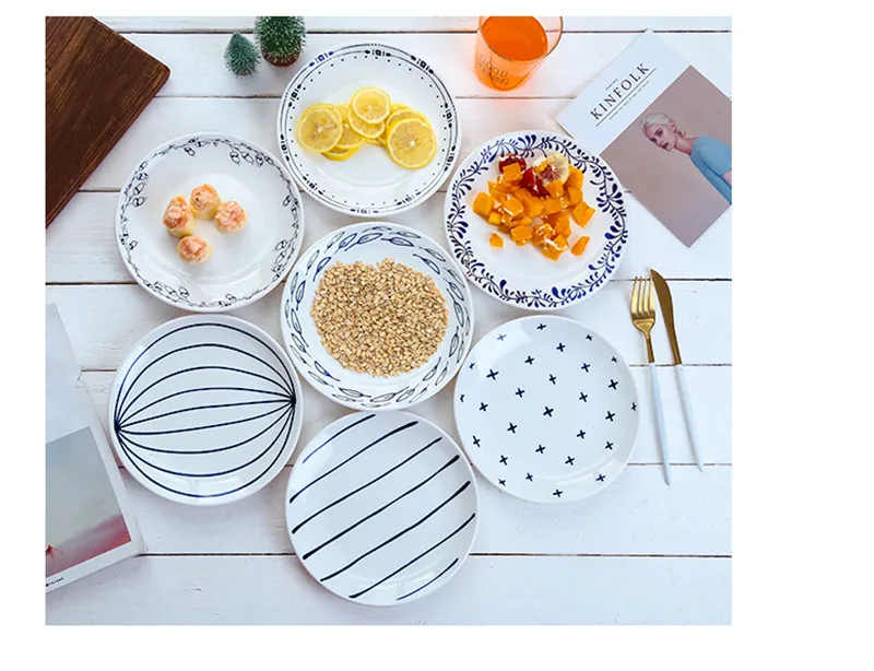 Minimalist Dinner Ceramic Plate Unique Dinnerware Set18