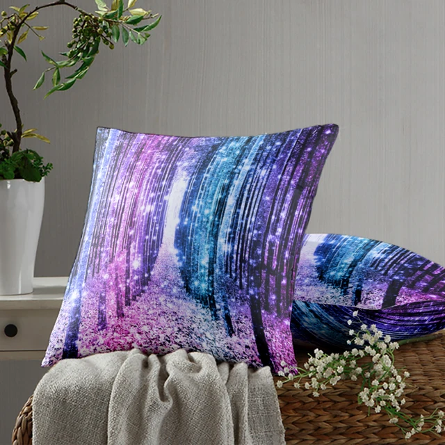 Online 7 Colors Magical Forest Aqua Periwinkle Blue Ombre Image