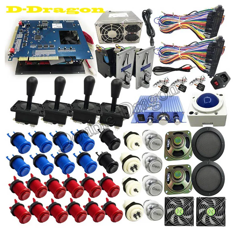 US $845.41 2 full kits3016 in 1 arcade game accessories for Retro arcade game machine