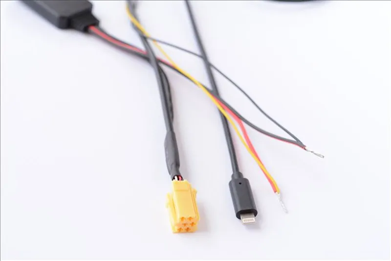 Автомобильный Bluetooth модуль Aux адаптер с радио кабелем MINI ISO 6Pin для Fiat Grande Punto Alfa