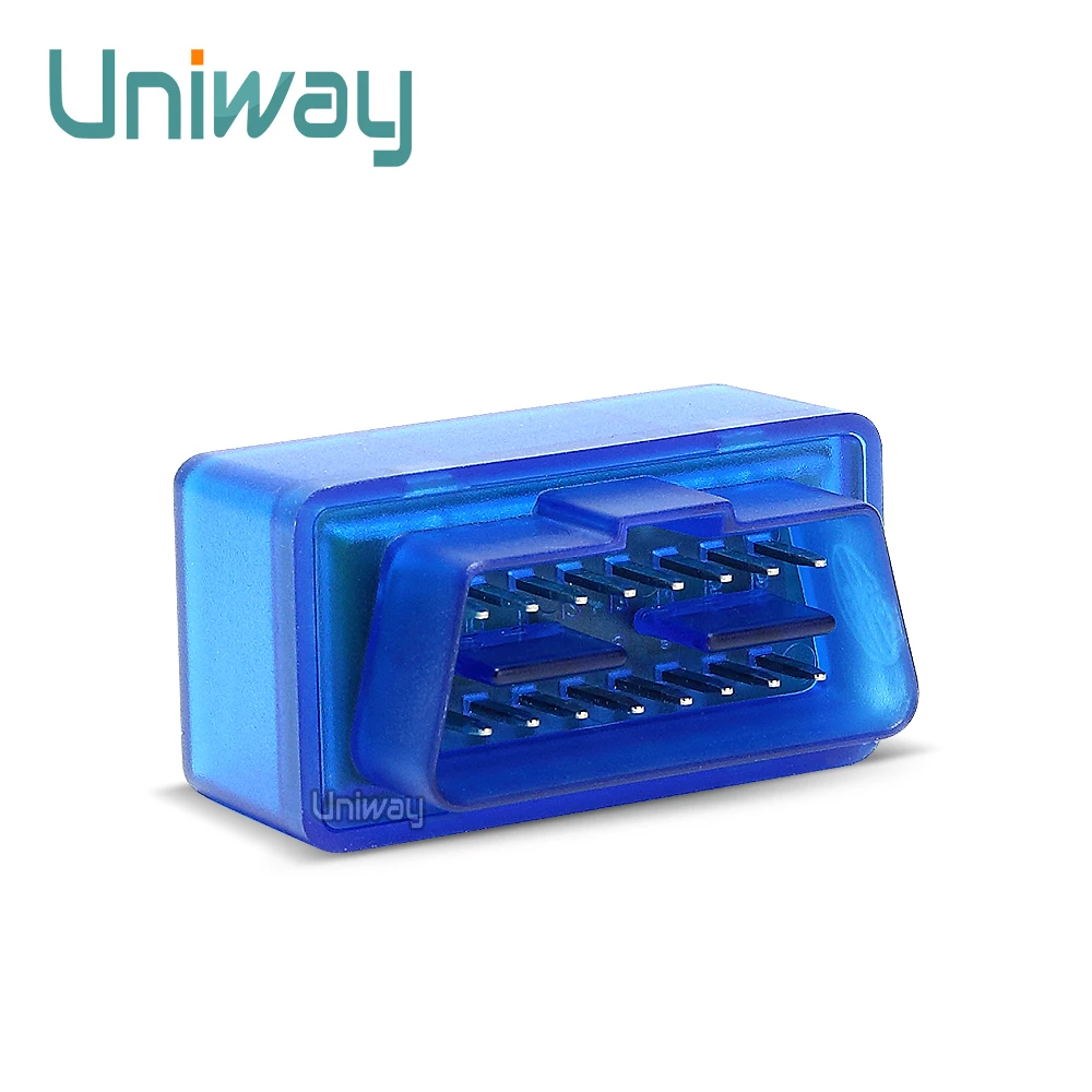 Uniway Мини ELM327 OBD2 Bluetooth автомобильный диагностический инструмент OBD2 OBD-II автомобильный интерфейс сканер