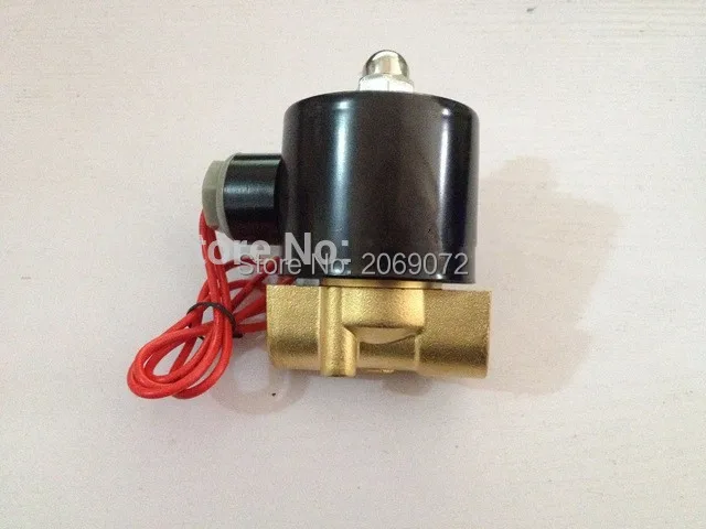 12 V DC 3/" Электрический Соленоидный клапан воды воздуха N/C UW-10