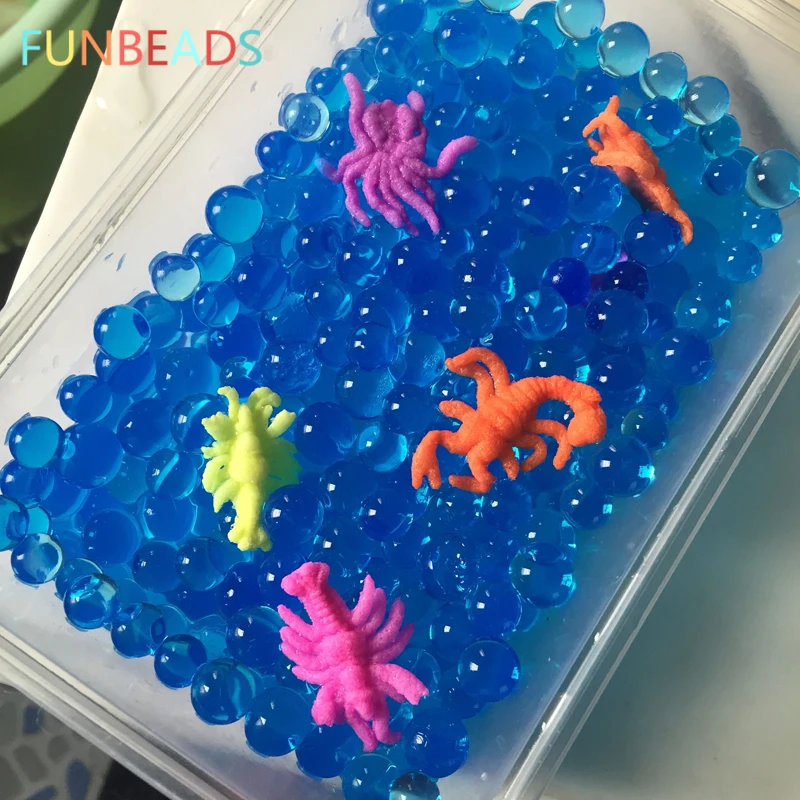 

20000pcs/bag Water Balls With Growing Sea Animal Crystal Soil For Kids Home Decoration орбизы Water Beads