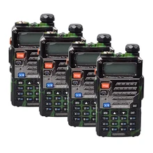 4PCS camouflage UV 5RE BAOFENG New Dual Band Handheld Two Way Radio 136 174 400 520MHz