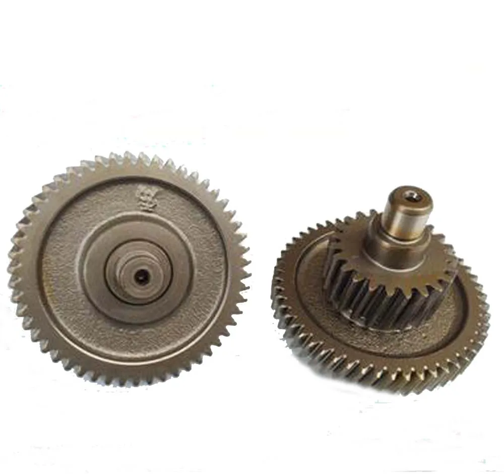 Triciclo elettrico Auto 71 Dente Cornici e articoli da esposizione Albero Motore di Assemblaggio Scatola del Cambio Differenziale Tooth Pignone Doppio Ingranaggio
