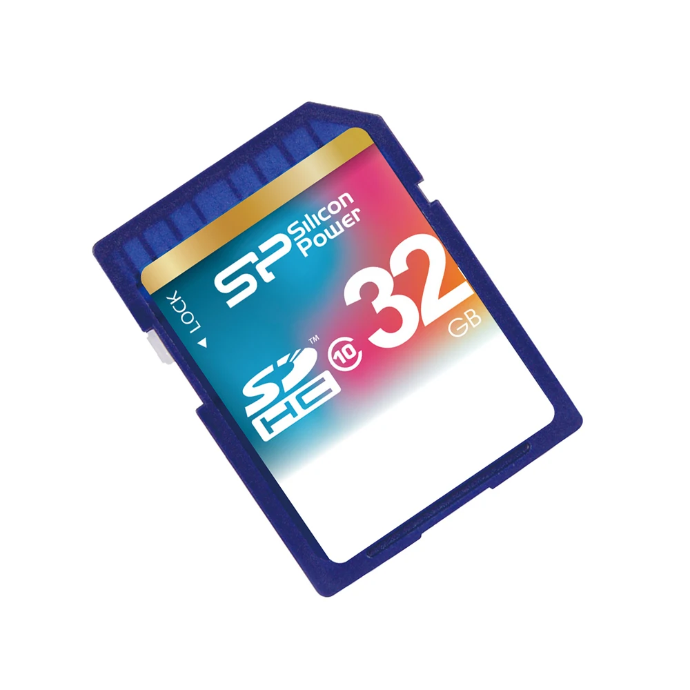 Brand New Silicon Power 32GB SD CARD Memory Card Sdhc 32 Gb Class 10