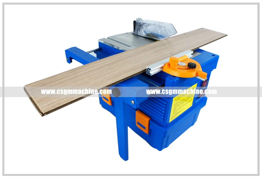 2400W Dust-free Sawing Machine/DS-2215 table saw with Scalable Working Table for wood cutting/ABS cover