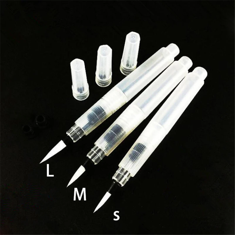 

Refillable water brushes Pilot Water Brush Ink Pen for Calligraphy Drawing Painting Pen Office Stationery Art supplies