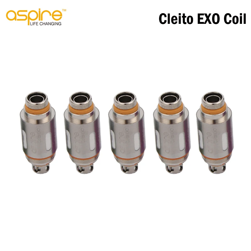 5 шт. испарители Aspire Cleito EXO для электронной сигареты сменная катушка 0 16 Ом бака