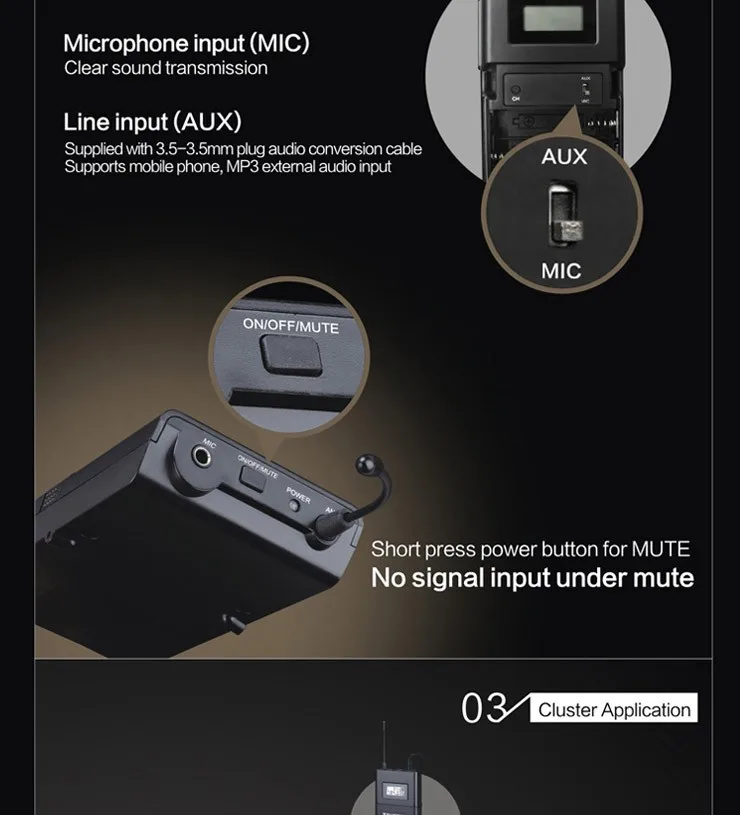 Cheap 100m operating range 1 Transmitter+10 Receivers 100% Original Brand New Takstar WTG-500 UHF PLL Wireless tour guide system 3 Cheap 100m operating range 1 Transmitter+10 Receivers 100% Original Brand New Takstar WTG-500 UHF PLL Wireless tour guide system 3