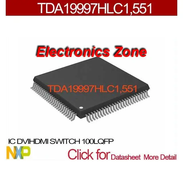 551 IC DVIHDMI переключатель 100 LQFP tda19997hlc1 19997HLC1 TDA19997HL 19997hlc1 Tda19997 |switch software|switch magneticswitch remote