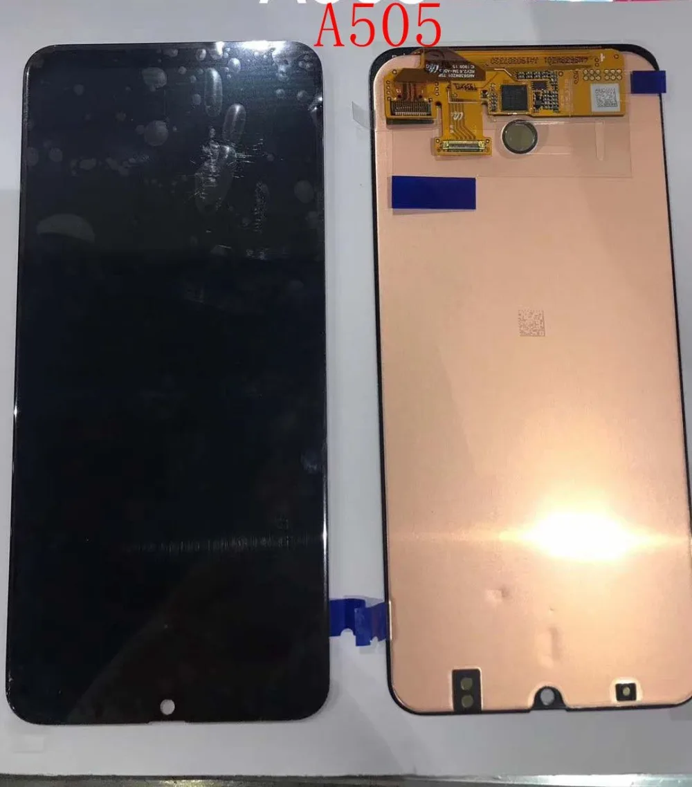 

2019 Super Amoled For Samsung Galaxy A50 A505 A505F/DS Lcd screen Display WIth Touch Glass Assembly