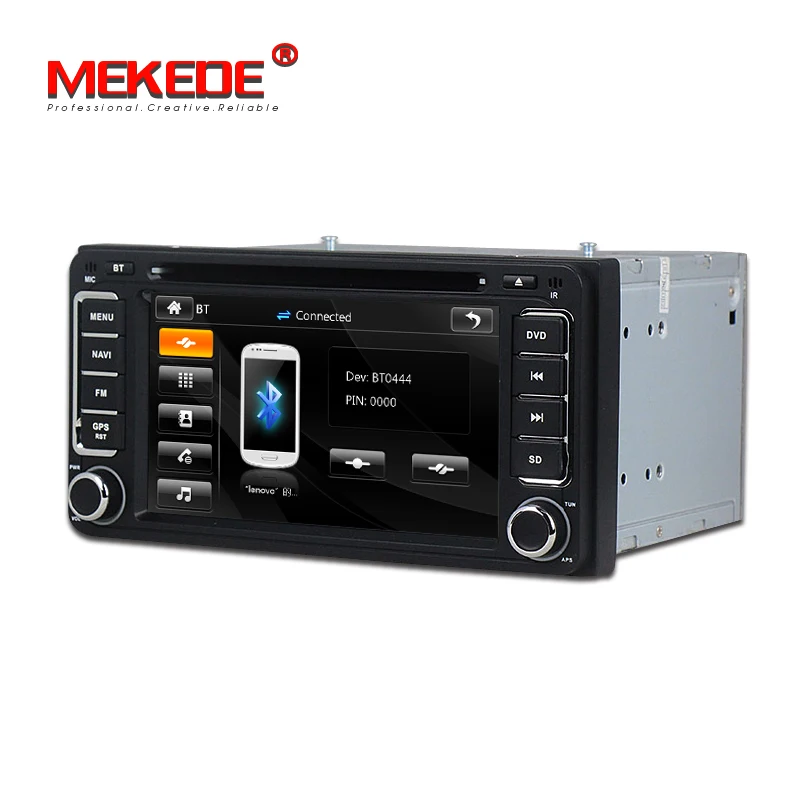 Excellent free shipping Car DVD Player for Toyota Hilux Fortuner Innova old camry/corollaold vios/RAV4+8G map 4
