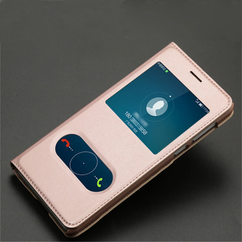 Чехол для Honor 6A чехлы Huawei 6 A чехол Dli Tl20 откидной кожаный золотой роскошный