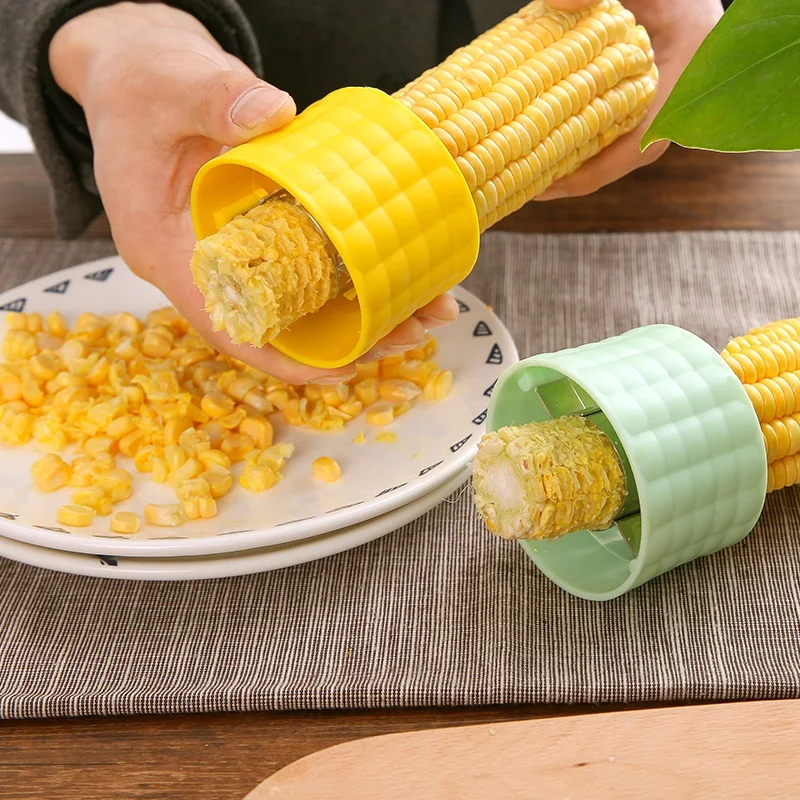 

vanzlife Creative household peel jade artifacts dig corn threshing machine utility supplies kitchen gadget separator