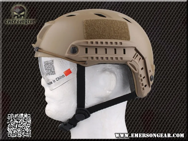 Emerson Fast шлем с защитным Goggle BJ ABS Тактический военный страйкбол шлем Multicam черный EM8818