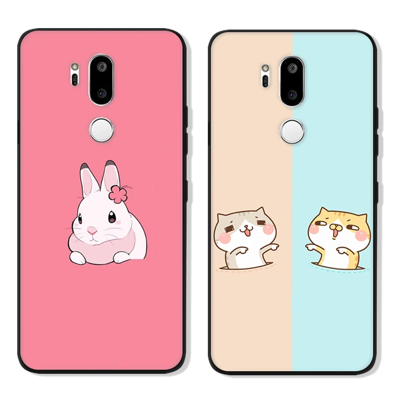 ل LG G7 ThinQ حالة 6.1 ''أسود إطار رسمت لينة TPU الغطاء الخلفي ل LG G7 thinq G7thinq سيليكون الهاتف الحالات الهاتف المحمول قذيفة ل LG G7 ThinQ حالة 6.1 ''أسود إطار رسمت لينة TPU الغطاء الخلفي ل LG G7 thinq G7thinq سيليكون الهاتف الحالات الهاتف المحمول قذيفة