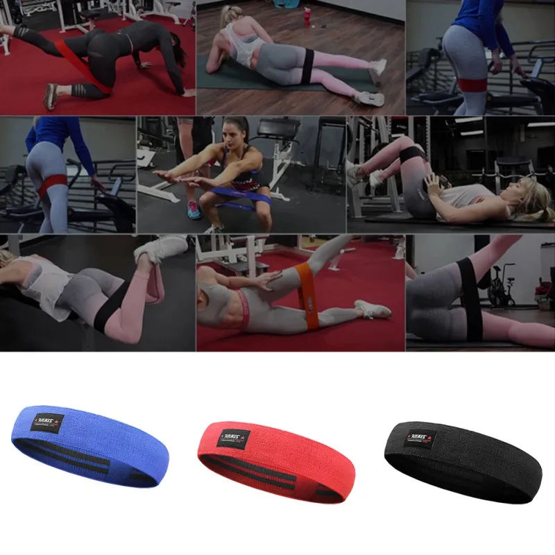 Unisex Durable Workout Yoga Resistance Band Exercise Equipment Slip Elastic Hip Circle Fitness Squat Elastic Bands for Fitness Unisex Durable Workout Yoga Resistance Band Exercise Equipment Slip Elastic Hip Circle Fitness Squat Elastic Bands for Fitness