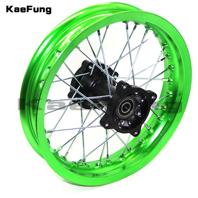 motorcycle Pit bike Rim of 1.85 12inch Rear Wheel Rim 80/100 12inch