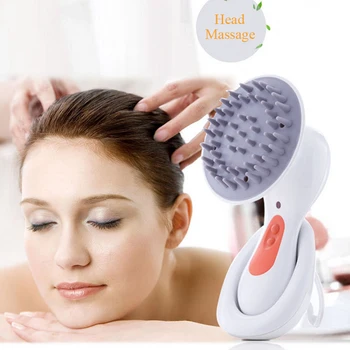 

USB Charge Electric Head Body Massage Device Tool Head Relax Promote Head Blood Circulation Hair Growth Promote Sleep Relax