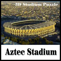 Умный и счастливую землю 3d модель головоломка 3D puzzle стадион модель ацтеков взрослых головоломка diy бумажные подарок для мальчика бумаги