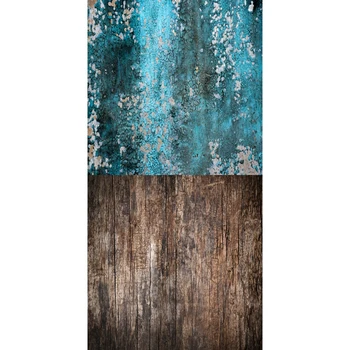 

thin vinyl Photography Backdrop Wood Floor Custom Photo Prop backgrounds 5X10ft Floor-546
