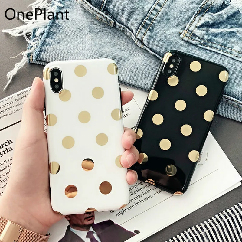 

Cute Polka Dots clear TPU phone Cases For iphone 7 7Plus 8 8plus Soft TPU Case for iphone 6 6s plus X XS MAX XR phone back cover