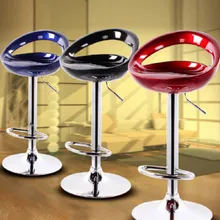 Красный черный белый желтый серый оранжевый масштабируемый вращающийся барный стул барные стулья современные