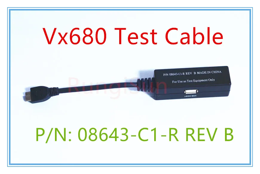 Verifone абсолютно новый Vx680/Vx670 Тестовый Кабель 08643 01 R REV B|rev|rev brev c |