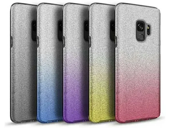 

500pcs Glitter Rainbow Silicone Bling Case For Mate 20 10 9 8 P20 Lite P10 Honor 7X 6X 6A iphone X XR XS MAX 6 6s 7 8 Plus