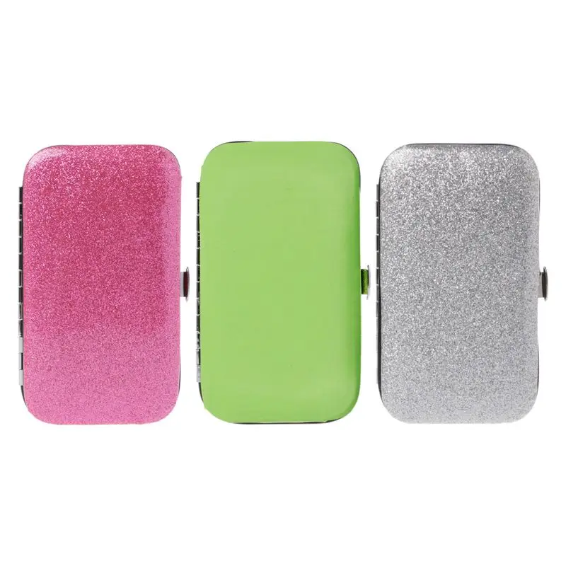 

Nail Care 7pcs Cutter Cuticle Clipper Manicure Pedicure Tool Kit Case Gift Set Pro