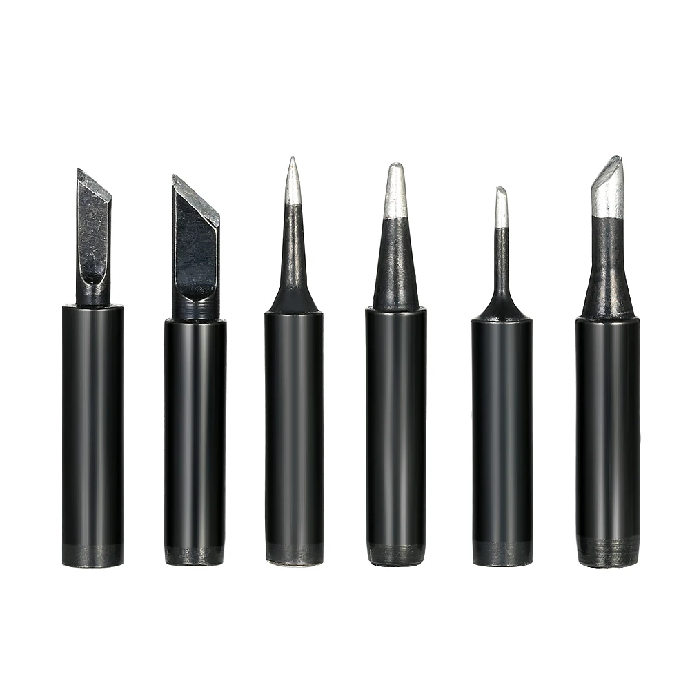 6PCS Soldering Iron Tips Replacement 900M T Solder Tip Welding Head