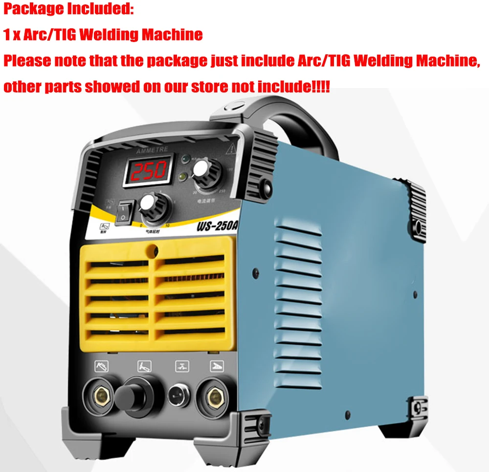 2в1 ARC/TIG IGBT инвертор дуговой Электрический сварочный аппарат 220V 250A MMA сварочные аппараты для сварочных работ электрические рабочие электроинструменты