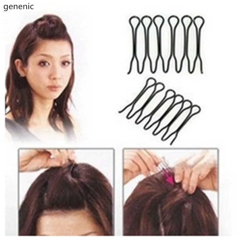 

2pc Plastic Hair Loop Styling Tool Magic Topsy Tail Hair Braid Ponytail Styling Clip Bun Maker For Girls Hairstyle Free Shipping