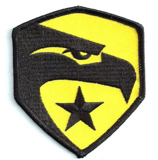 3.5" GI Joe Movie Yellow Eagle Movie TV Iron Sew On Embroidered Patch