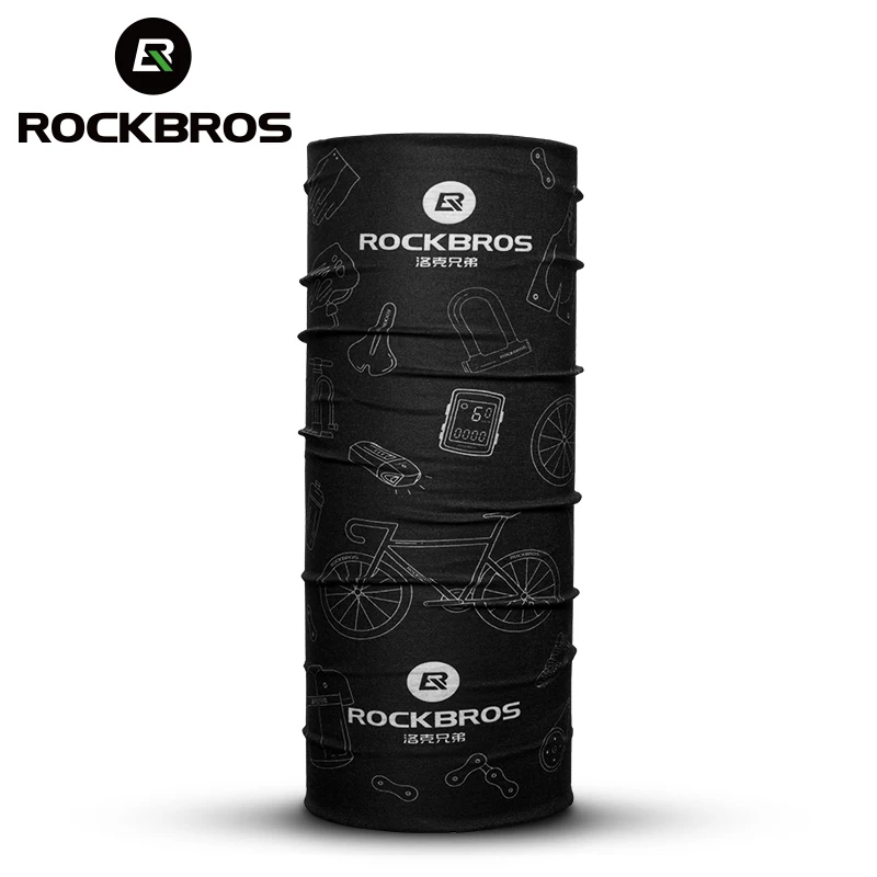 ROCKBROS уличная спортивная полумаска высокая эластичность флис лыжная маска