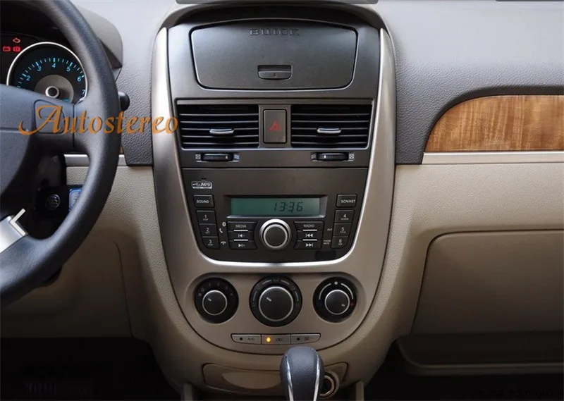 Clearance Tesla style Android Car GPS navigation stereo multimedia For BUICK EXCELLE 2008-2015 no DVD player headunit stereo tape recoder 4