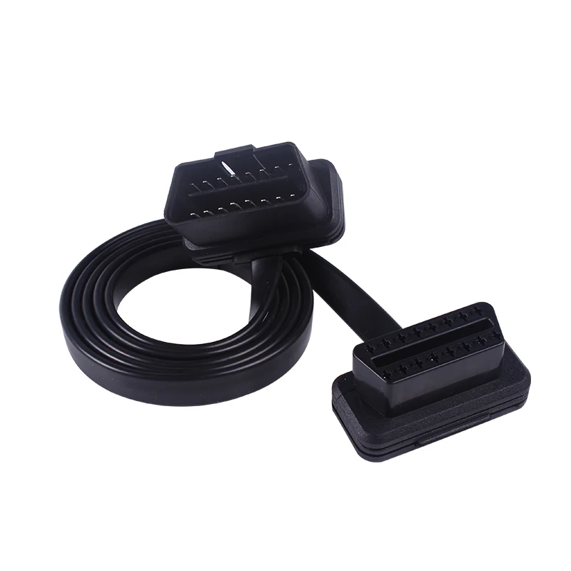 60/100 см 16Pin OBDII OBD 2 OBD2 Кабельный соединитель диагностический инструмент ELM327