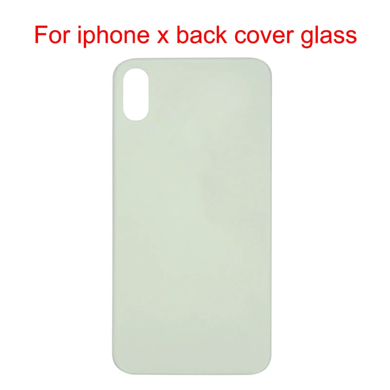 

JPFix For iPhone X Battery Back Cover Rear Glass With Adhesive Sticker